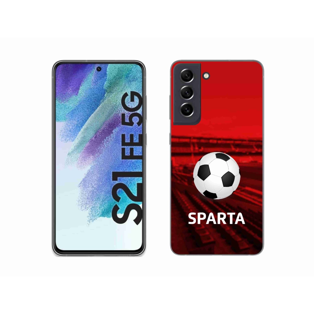 Gélový kryt mmCase na Samsung Galaxy S21 FE 5G - sparta 1