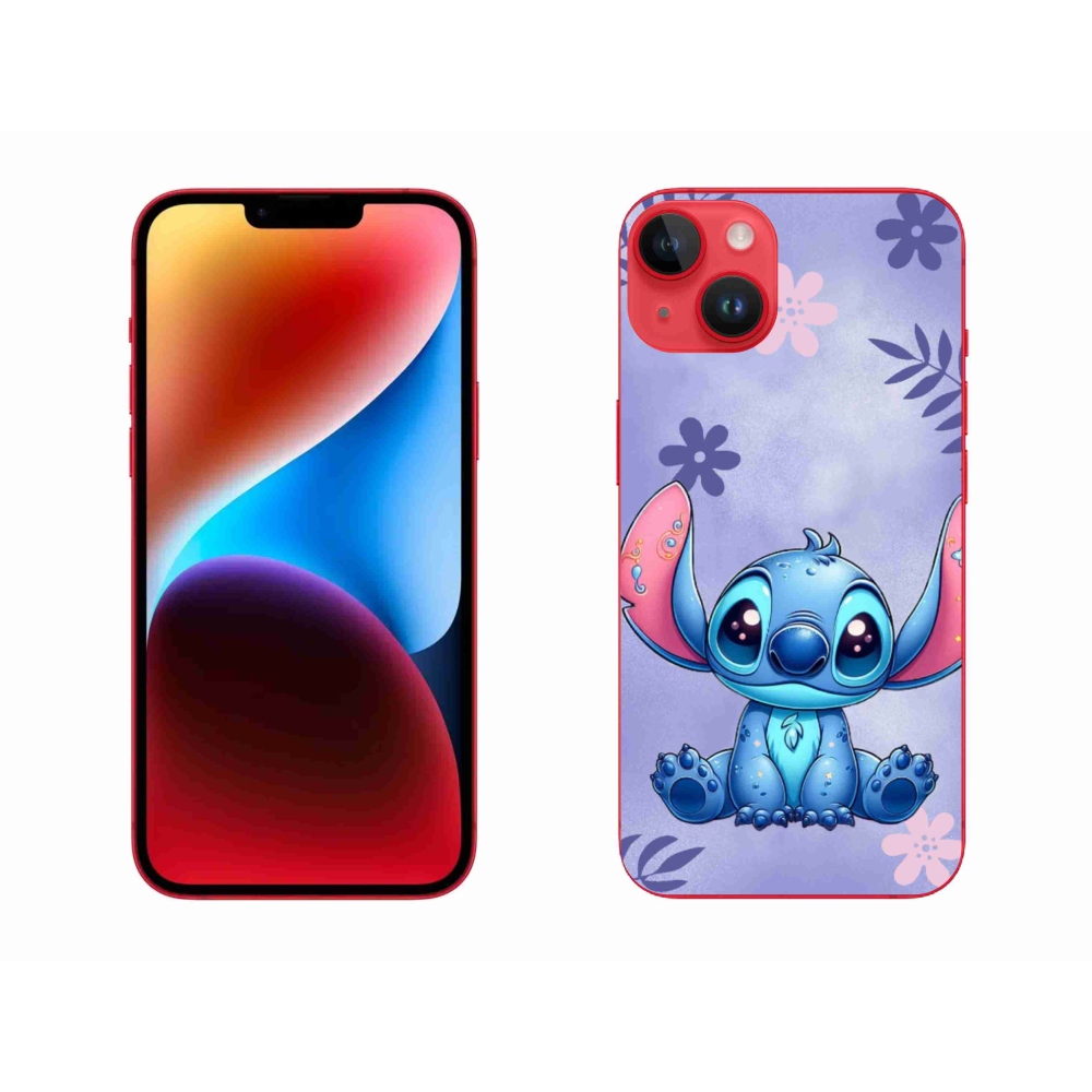 Gélový kryt mmCase na iPhone 14 Plus - stitch