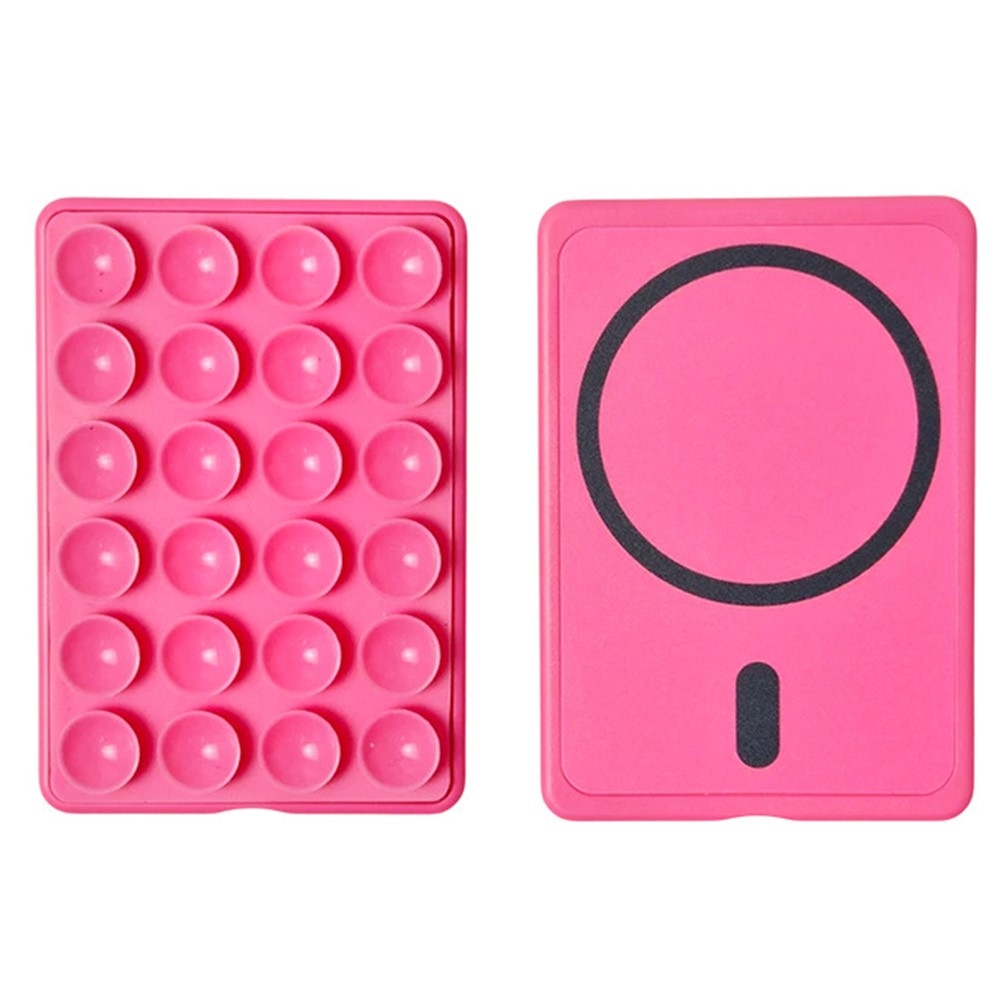 Suction MagSafe držiak s prísavkami pre mobilné telefóny - rose 