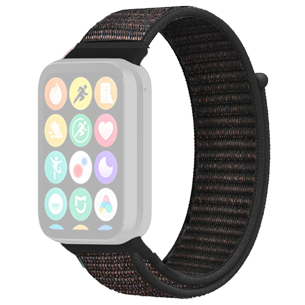 Suit nylonový remienok na Xiaomi Smart Band 10 Pro/9 Pro/8 Pro/Redmi Watch 6/5/4 - čierny
