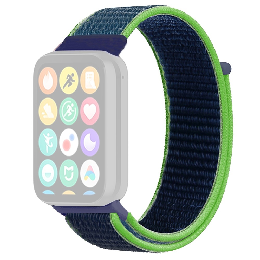 Suit nylonový remienok na Xiaomi Smart Band 10 Pro/9 Pro/8 Pro/Redmi Watch 6/5/4 - svetlozelený