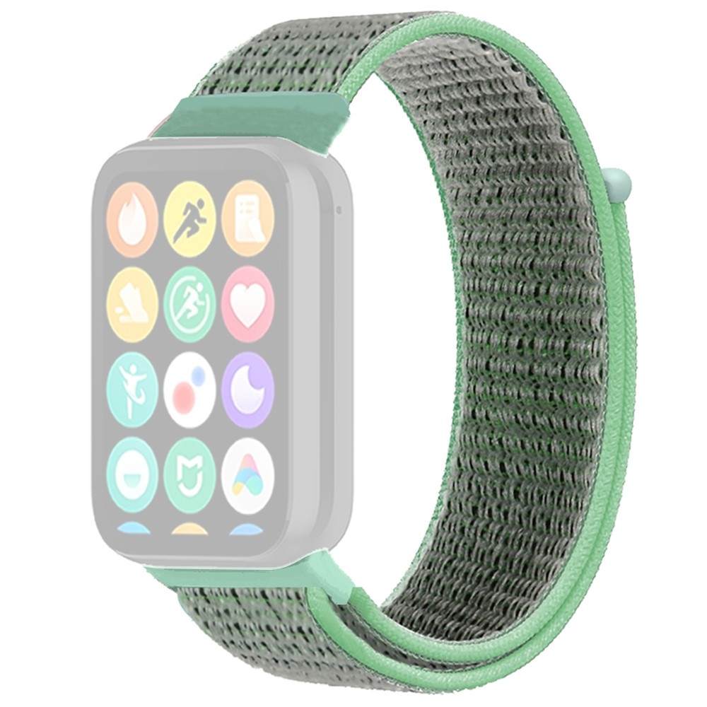 Suit nylonový remienok na Xiaomi Smart Band 10 Pro/9 Pro/8 Pro/Redmi Watch 6/5/4 - zelený