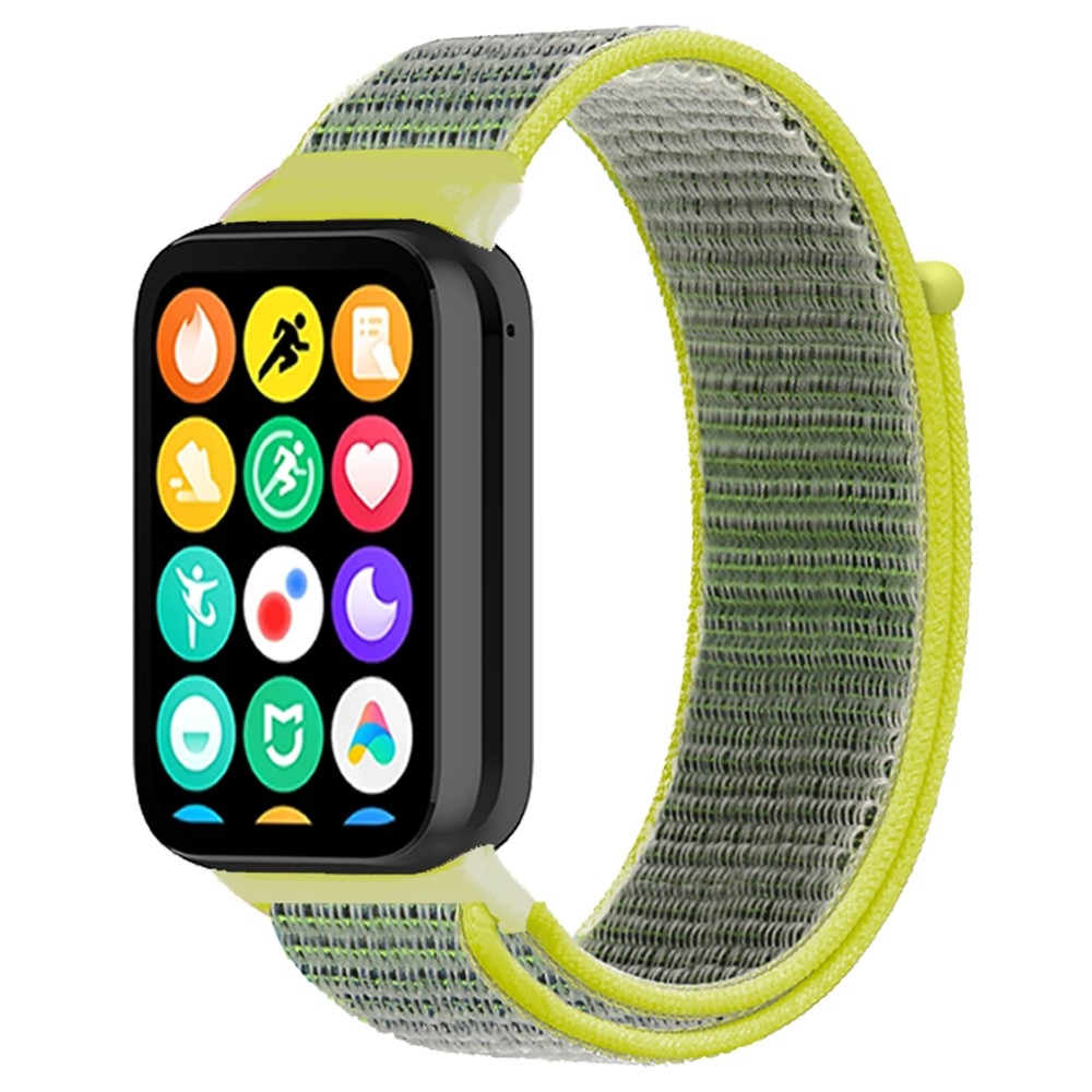 Suit nylonový remienok na Xiaomi Smart Band 10 Pro/9 Pro/8 Pro/Redmi Watch 6/5/4 - žltý
