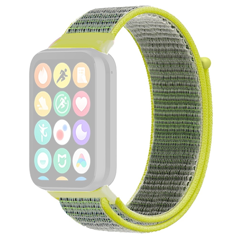 Suit nylonový remienok na Xiaomi Smart Band 10 Pro/9 Pro/8 Pro/Redmi Watch 6/5/4 - žltý