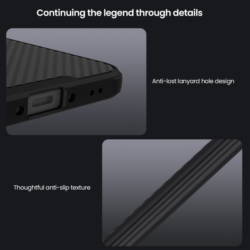 Nillkin CamShield PRO Zadný kryt pre Samsung Galaxy A37 Black