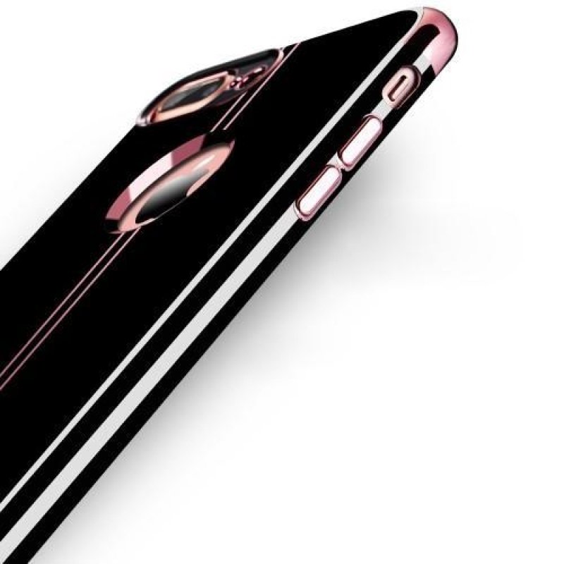 Sulo štýlový gélový obal na iPhone 8 Plus a iPhone 7 Plus - Rosegold