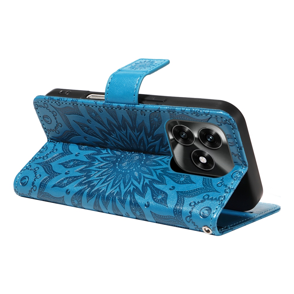 Sunflower knižkové puzdro na Honor X5c Plus - modré