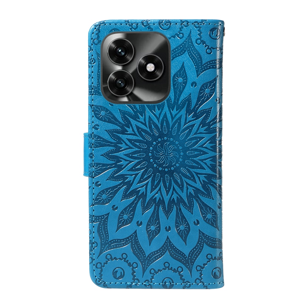 Sunflower knižkové puzdro na Honor X5c Plus - modré