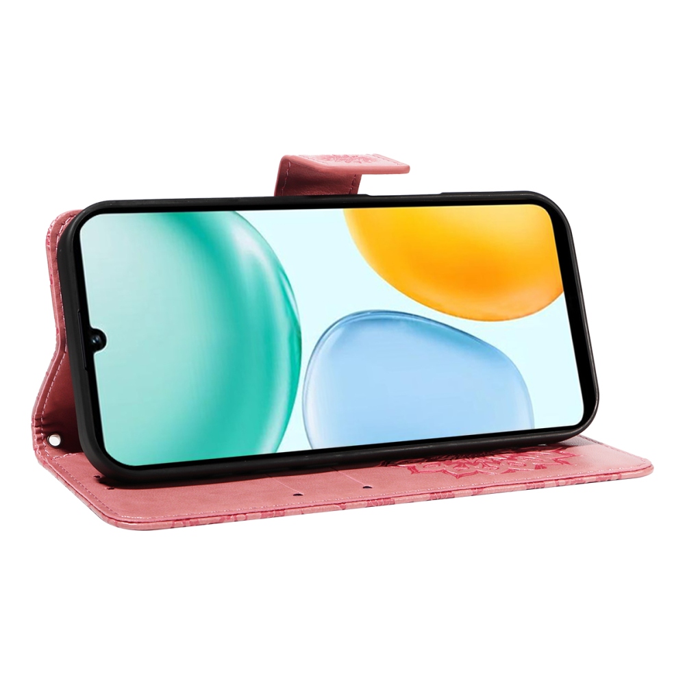 Sunflower knižkové puzdro na Honor X5c Plus - ružové