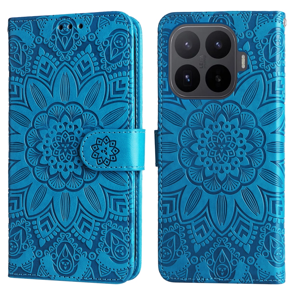 Sunflower knižkové púzdro na mobil Xiaomi 17T - modré