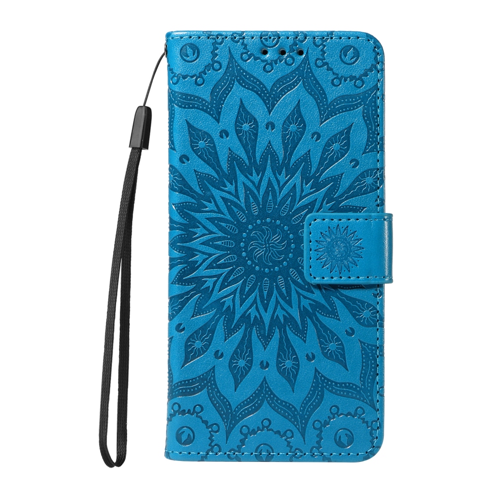 Sunflower knižkové púzdro na Motorola Edge 70 Pro 5G - modré
