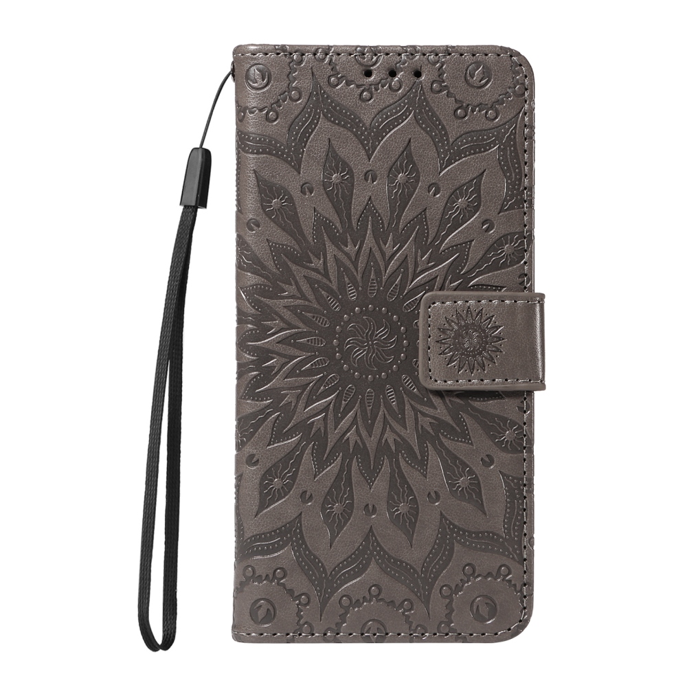 Sunflower knižkové púzdro na Motorola Edge 70 Pro 5G - šedé
