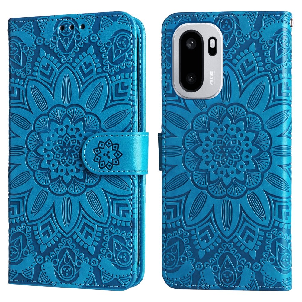 Sunflower knižkové púzdro na OnePlus 15R 5G - modré