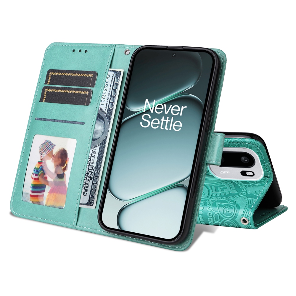 Sunflower knižkové puzdro na OnePlus 15R 5G - modrozelené