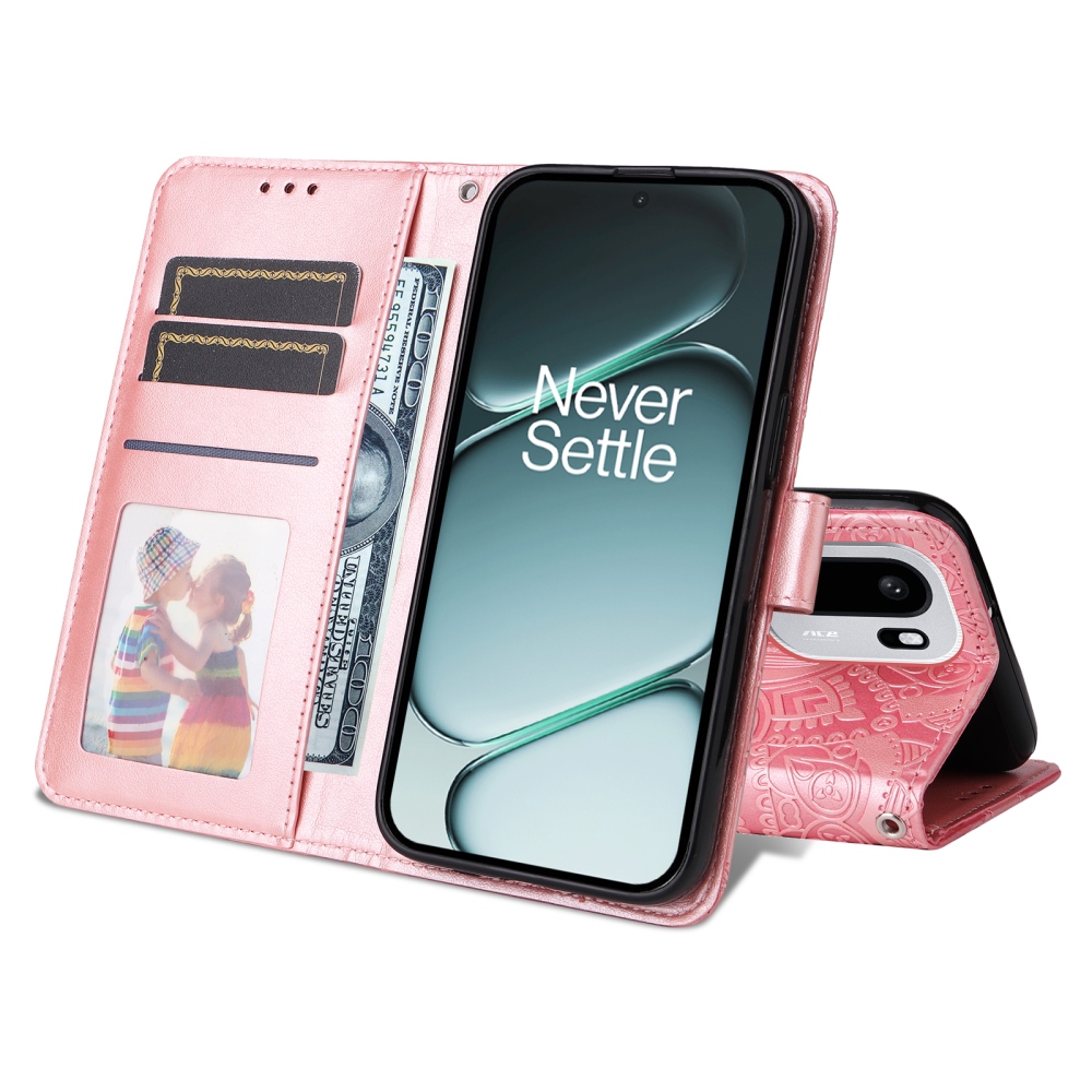 Sunflower knižkové puzdro na OnePlus 15R 5G - ružové