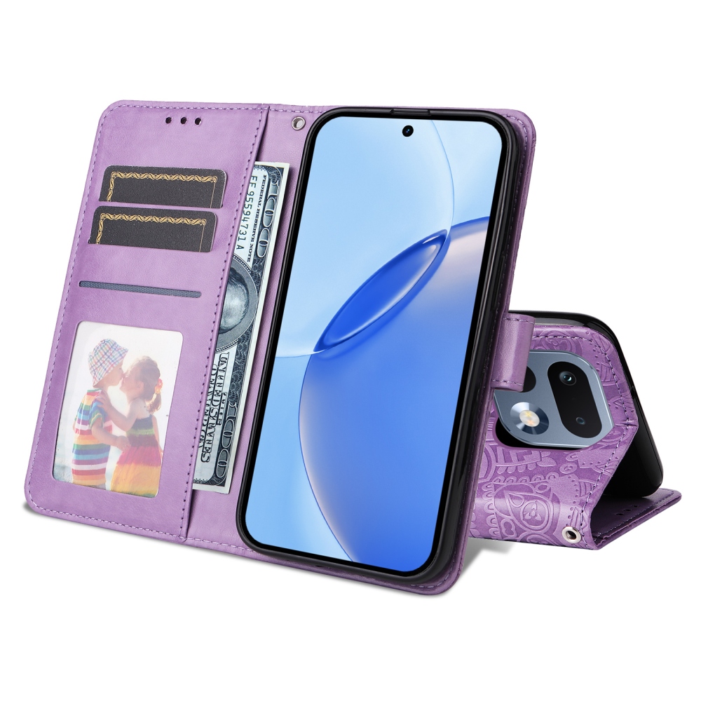 Sunflower knižkové puzdro na Realme 16 Pro 5G - fialové