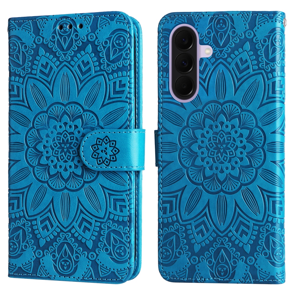 Sunflower knižkové púzdro na Samsung Galaxy A27 - modré