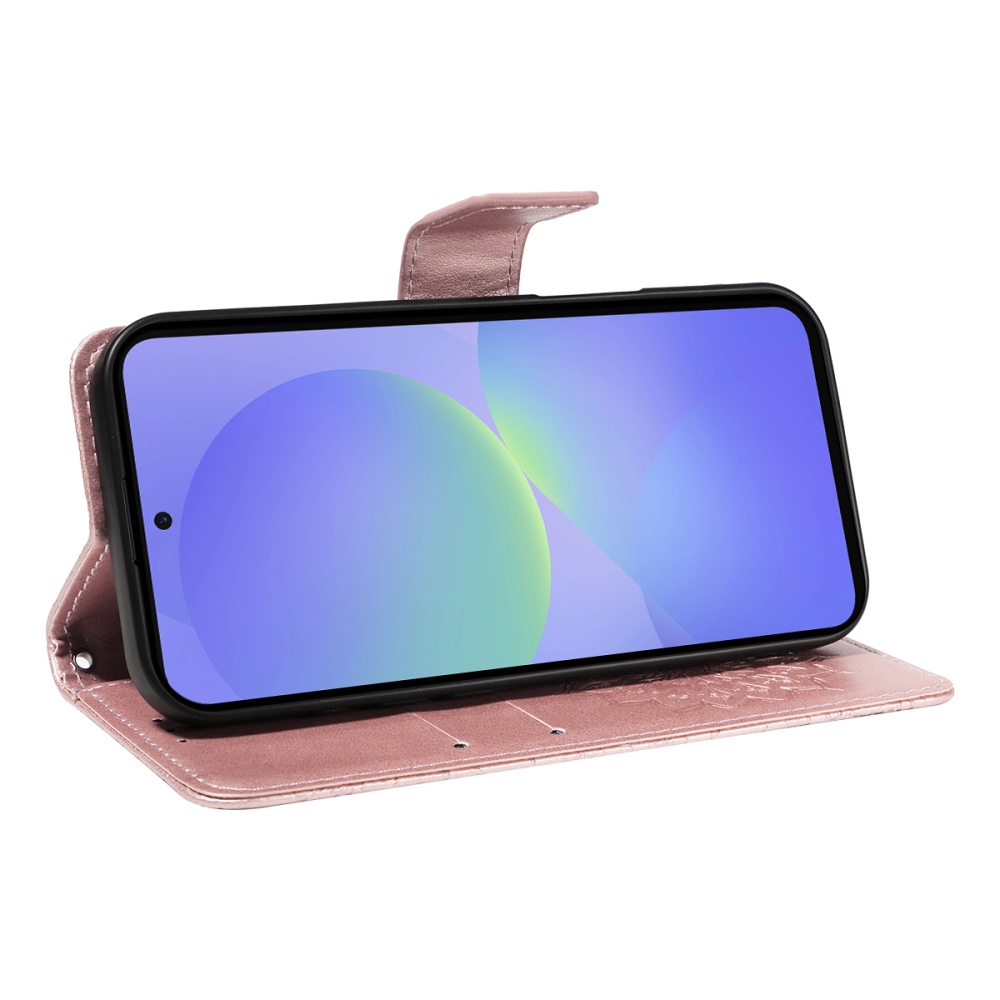 Sunflower knižkové púzdro na Samsung Galaxy A37 5G - ružovozlaté