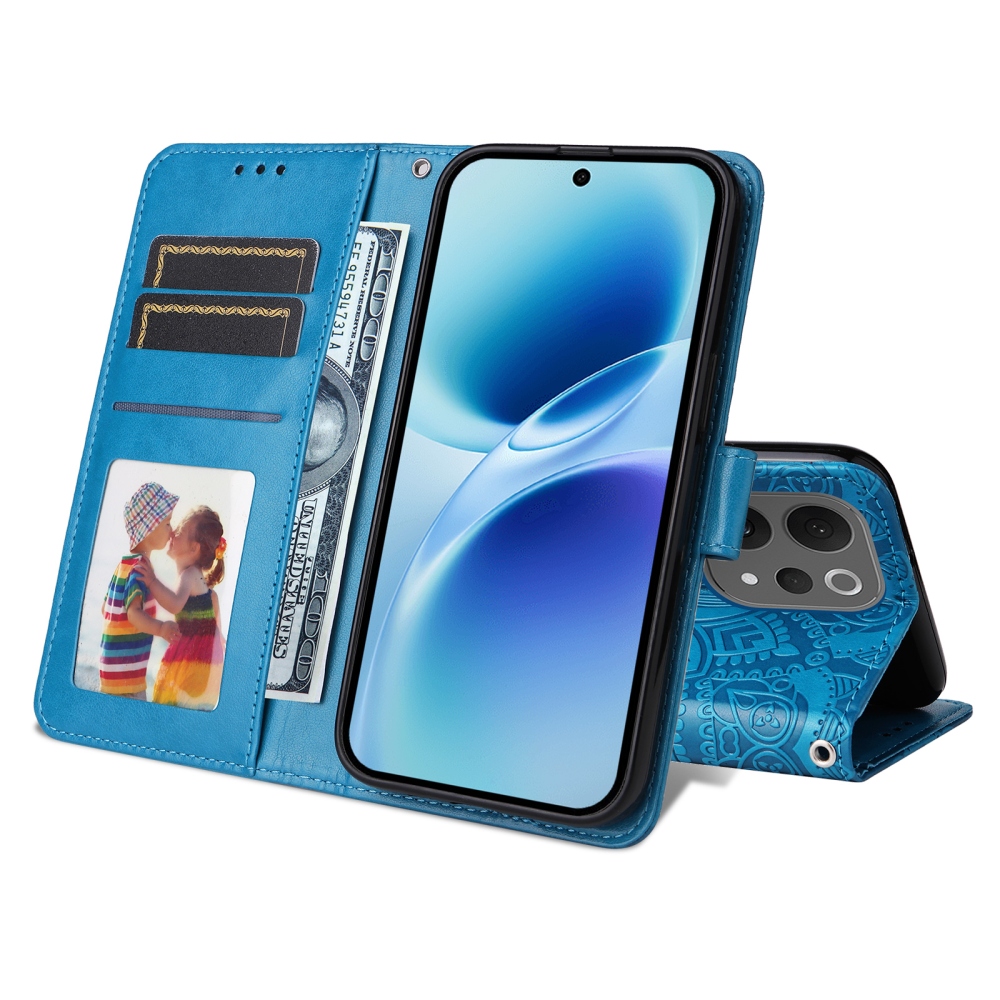 Sunflower knižkové púzdro na Vivo V70 5G - modré