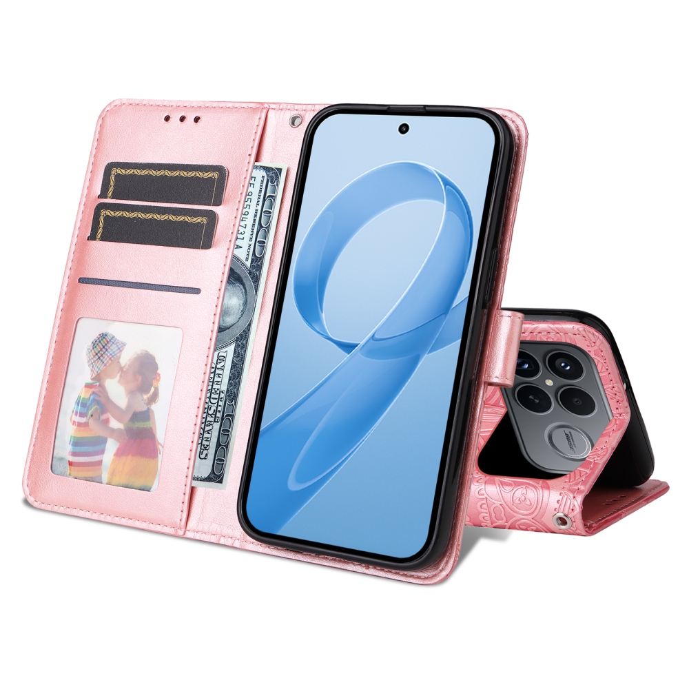 Sunflower knižkové púzdro na Xiaomi Poco F8 Ultra 5G - ružové