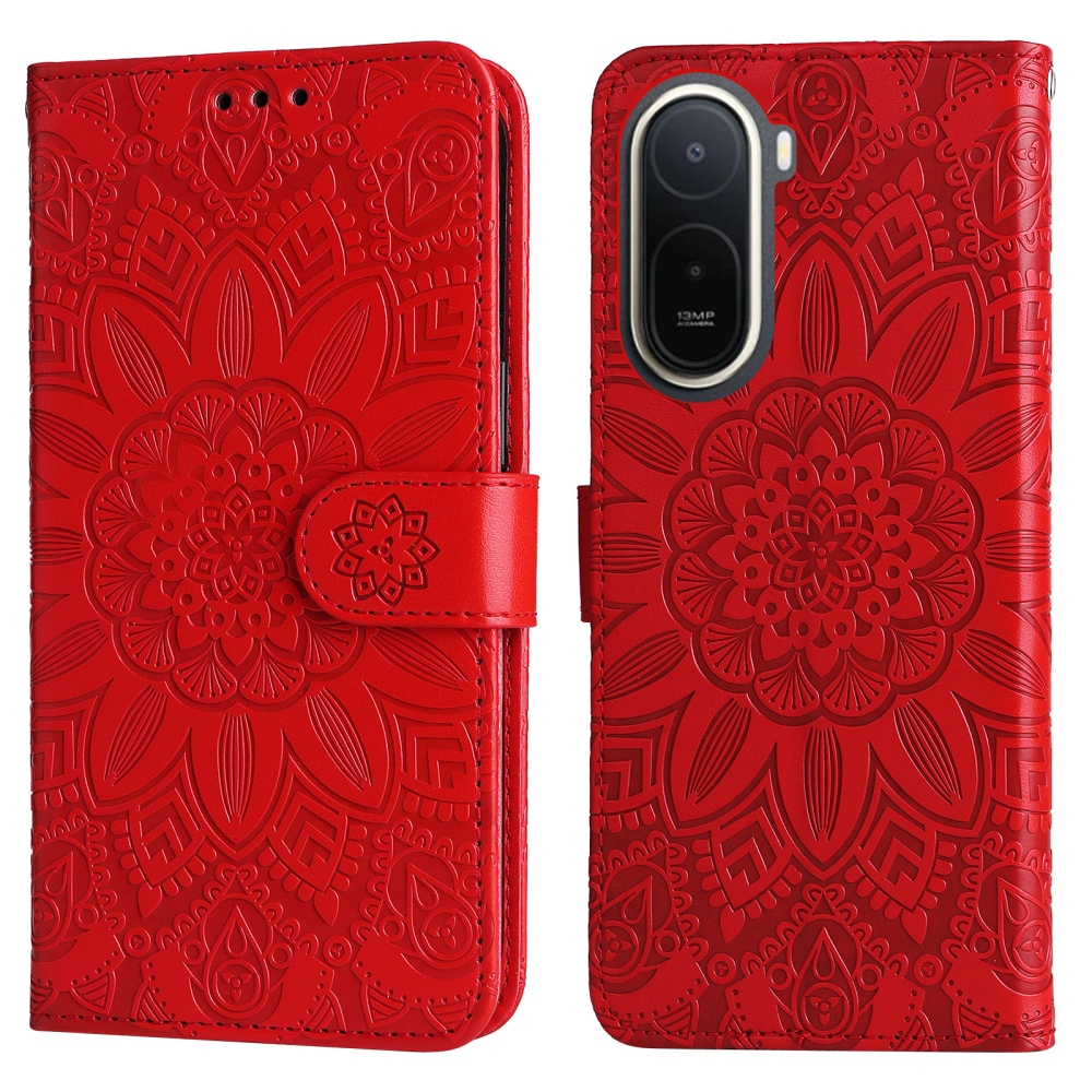 Sunflower knižkové púzdro na Xiaomi Redmi A7 Pro - červené