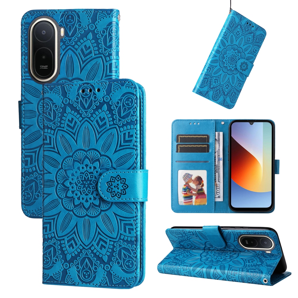 Sunflower knižkové púzdro na Xiaomi Redmi A7 Pro - modré