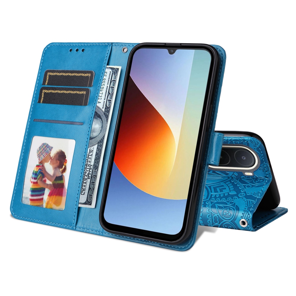 Sunflower knižkové púzdro na Xiaomi Redmi A7 Pro - modré