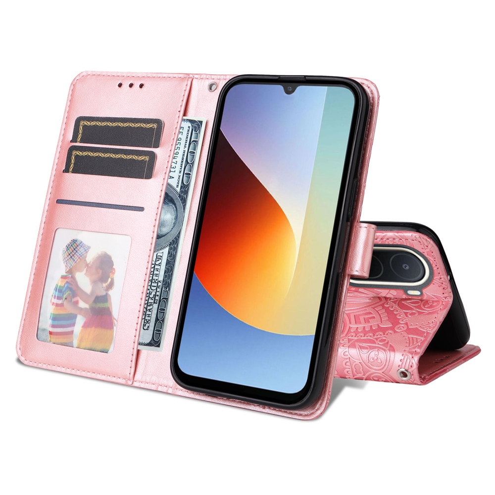 Sunflower knižkové púzdro na Xiaomi Redmi A7 Pro - ružové