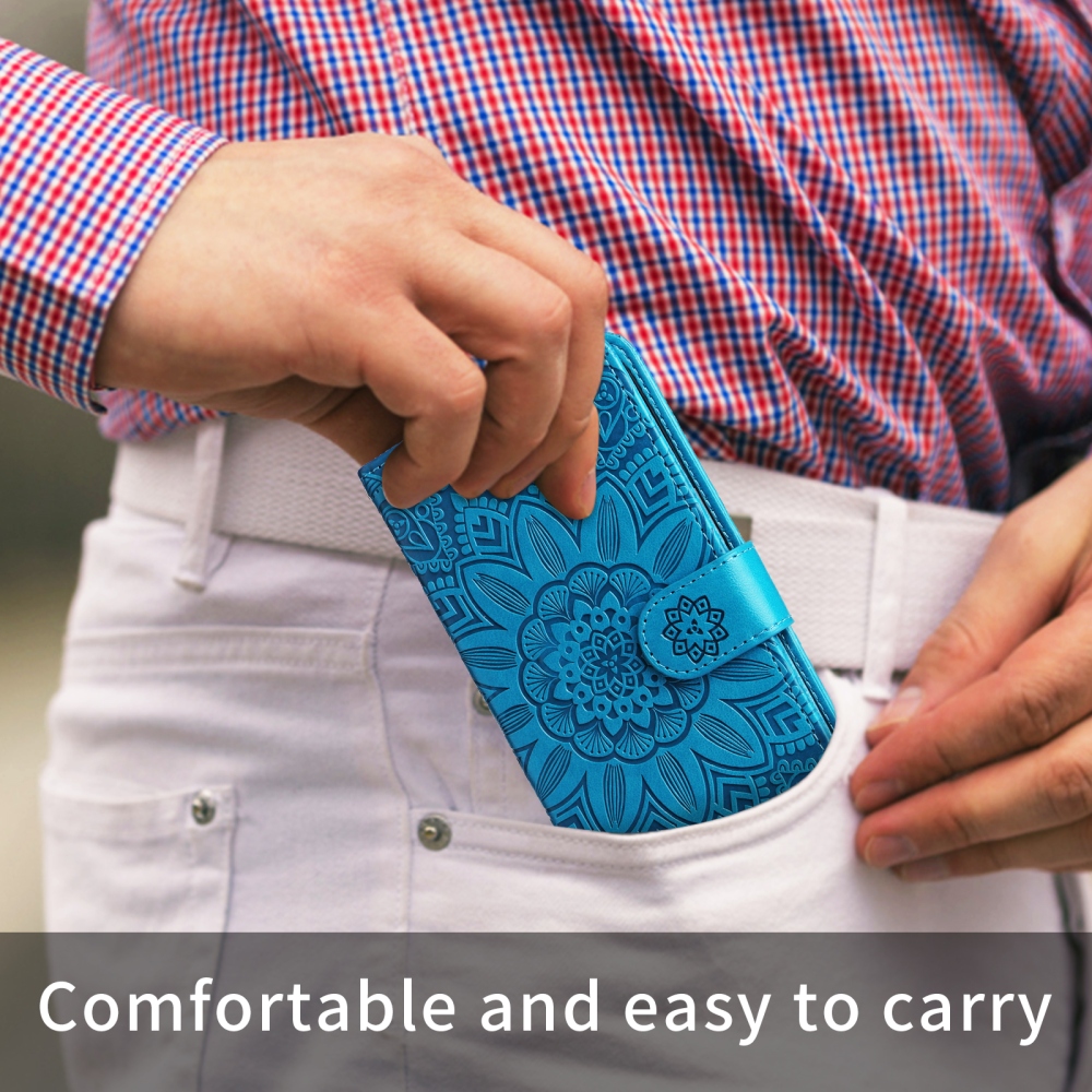 Sunflower knižkové púzdro na Xiaomi Redmi Note 15 Pro 4G - modré