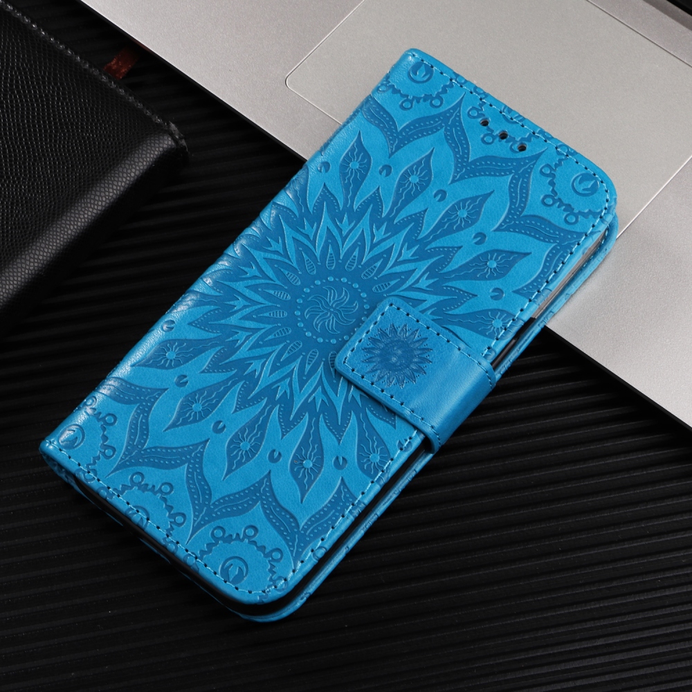 Sunflowers knižkové puzdro na Xiaomi Redmi Note 15 Pro 5G - modré