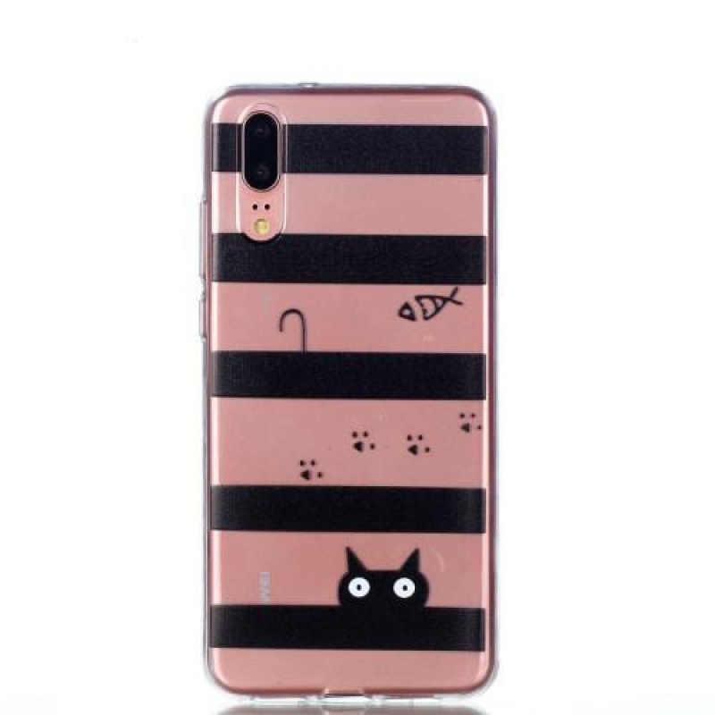 Suns gélový obal na Huawei P20 - mačka