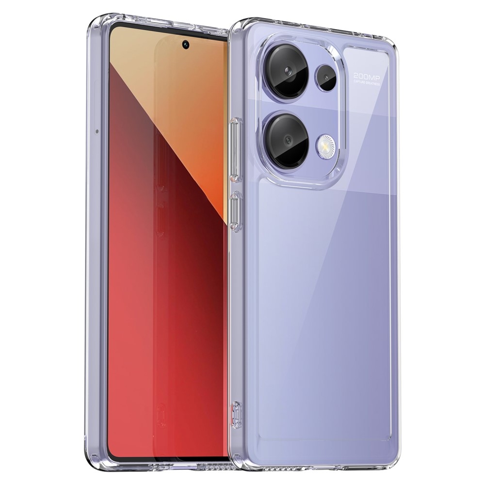 Gélový obal s pevným chrbtom pre Xiaomi Redmi Note 13 Pro 4G/Poco M6 Pro - priehľadný