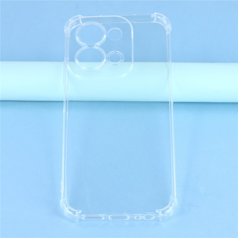 Priehľadný gélový obal s vystuženými rohmi na Xiaomi Redmi 15C 4G/5G (173mm)