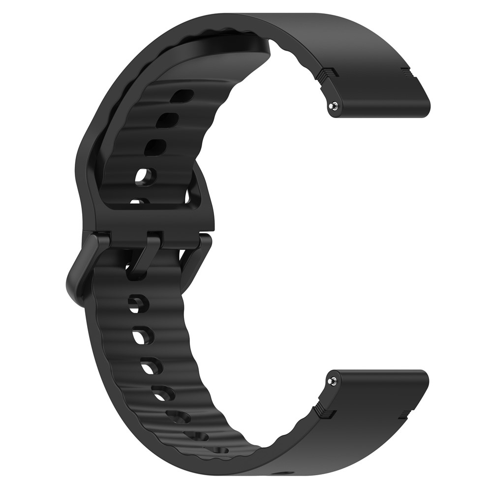 Sweat silikónový remienok 22mm na Garmin Forerunner 970/Forerunner 570 47mm/265 - čierny