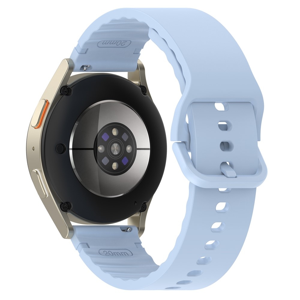 Sweat silikónový remienok 22mm na Garmin Forerunner 970/Forerunner 570 47mm/265 - modrý
