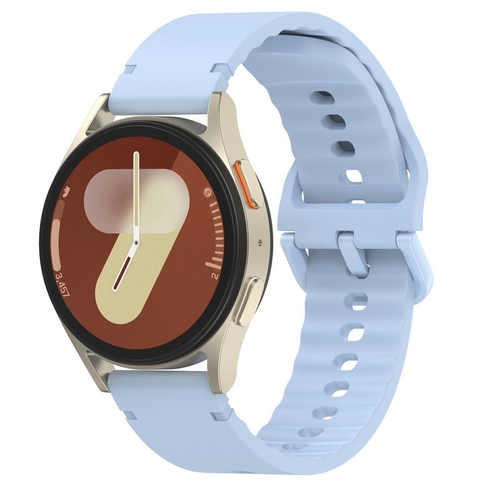 Sweat silikónový remienok 22mm na Garmin Forerunner 970/Forerunner 570 47mm/265 - modrý