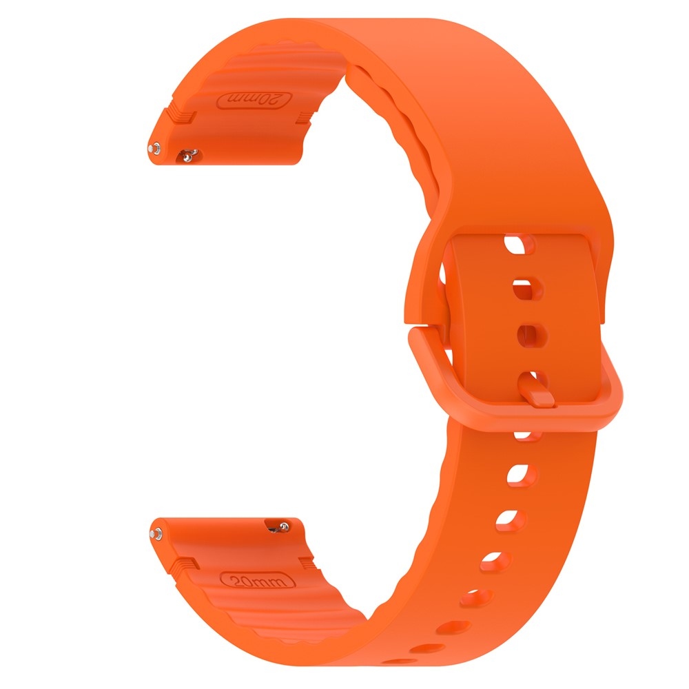 Sweat silikónový remienok 22mm na Garmin Forerunner 970/Forerunner 570 47mm/265 - oranžový