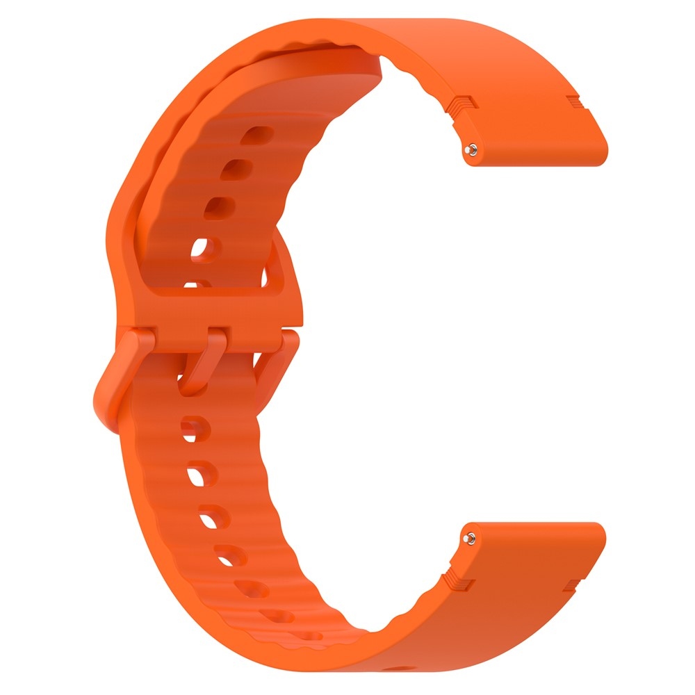 Sweat silikónový remienok 22mm na Garmin Forerunner 970/Forerunner 570 47mm/265 - oranžový