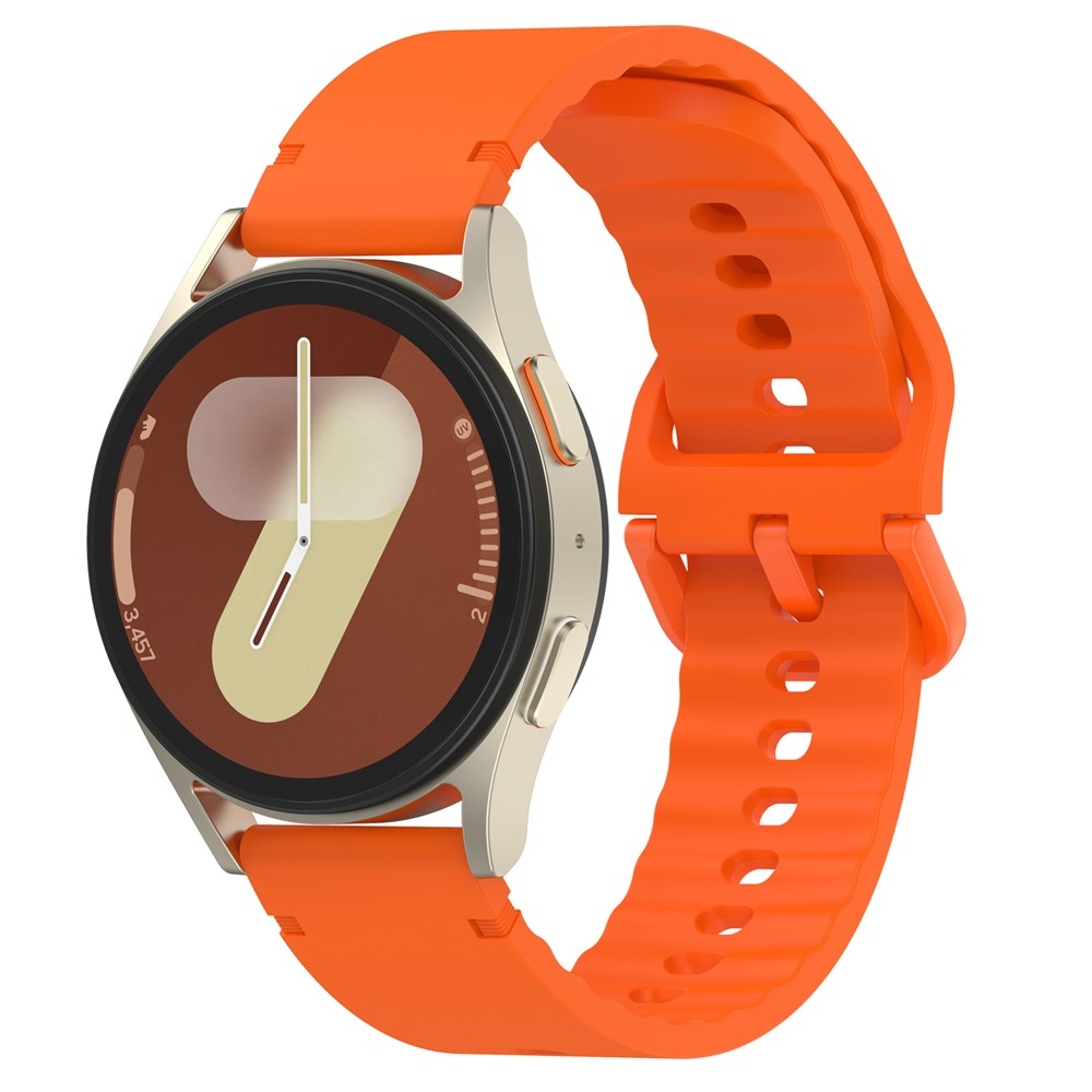 Sweat silikónový remienok 22mm na Garmin Forerunner 970/Forerunner 570 47mm/265 - oranžový