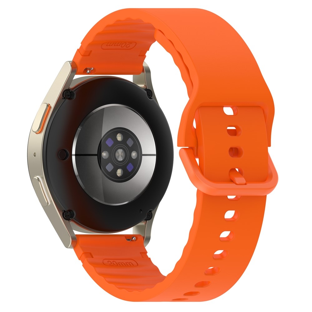 Sweat silikónový remienok 22mm na Garmin Forerunner 970/Forerunner 570 47mm/265 - oranžový