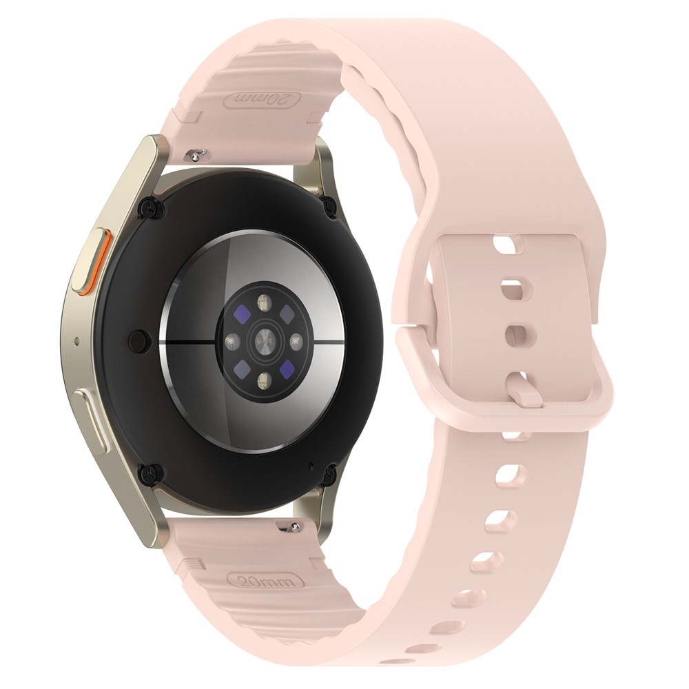 Sweat silikónový remienok 22mm na Garmin Forerunner 970/Forerunner 570 47mm/265 - ružový