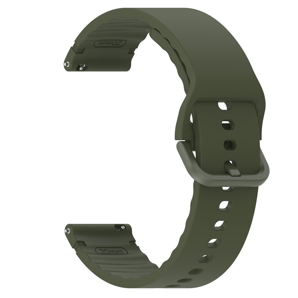 Sweat silikónový remienok 22mm na Garmin Forerunner 970/Forerunner 570 47mm/265 - zelený