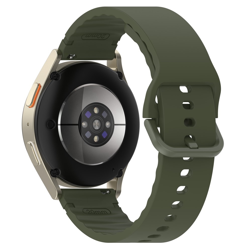 Sweat silikónový remienok 22mm na Garmin Forerunner 970/Forerunner 570 47mm/265 - zelený