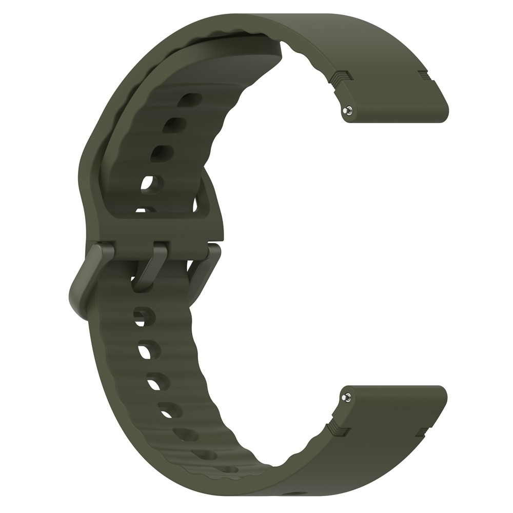 Sweat silikónový remienok 22mm na Garmin Forerunner 970/Forerunner 570 47mm/265 - zelený