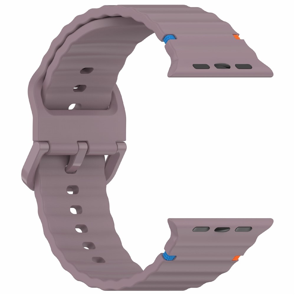 Sweat silikónový remienok na Apple Watch Ultra 4/3/2/1 49mm/12/11/10 46mm - fialový
