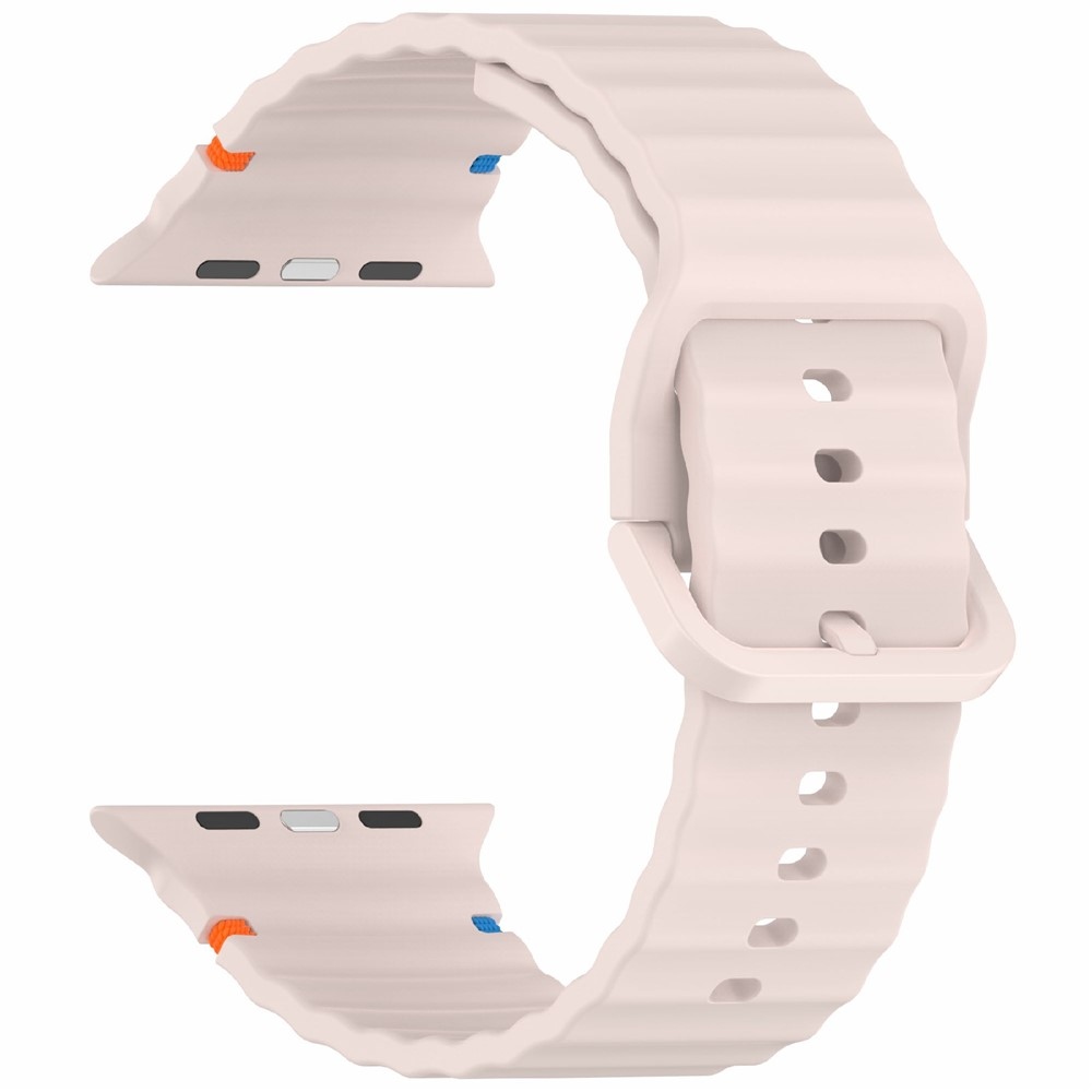 Sweaty silikónový remienok na Apple Watch Ultra 4/3/2/1 49mm/12/11/10 46mm - ružový