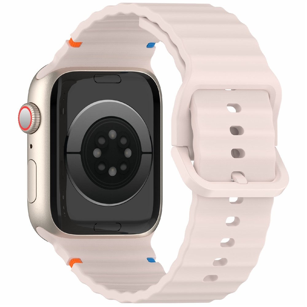 Sweaty silikónový remienok na Apple Watch Ultra 4/3/2/1 49mm/12/11/10 46mm - ružový