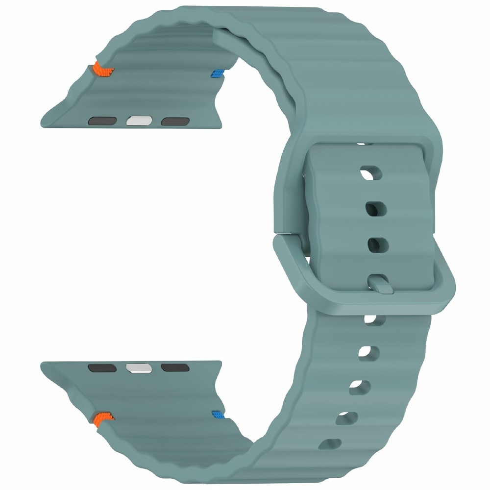 Sweaty silikónový remienok na Apple Watch Ultra 4/3/2/1 49mm/12/11/10 46mm - zelený