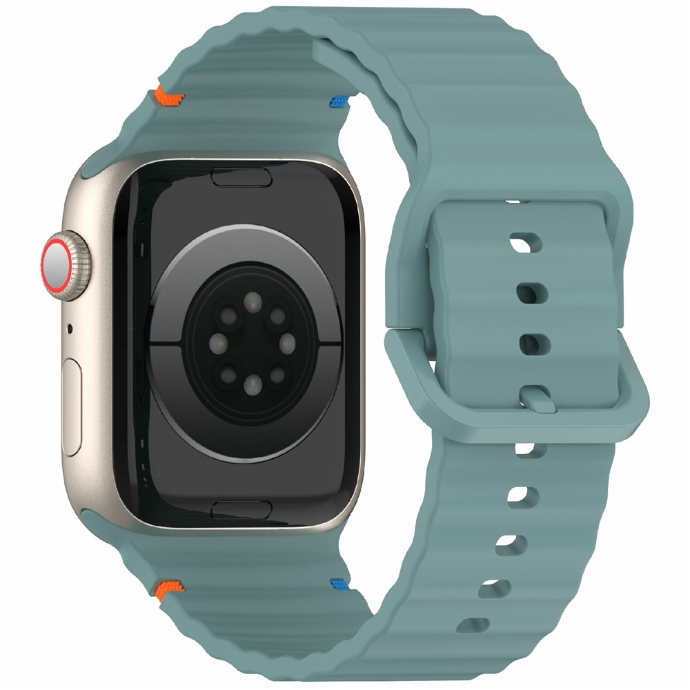 Sweaty silikónový remienok na Apple Watch Ultra 4/3/2/1 49mm/12/11/10 46mm - zelený