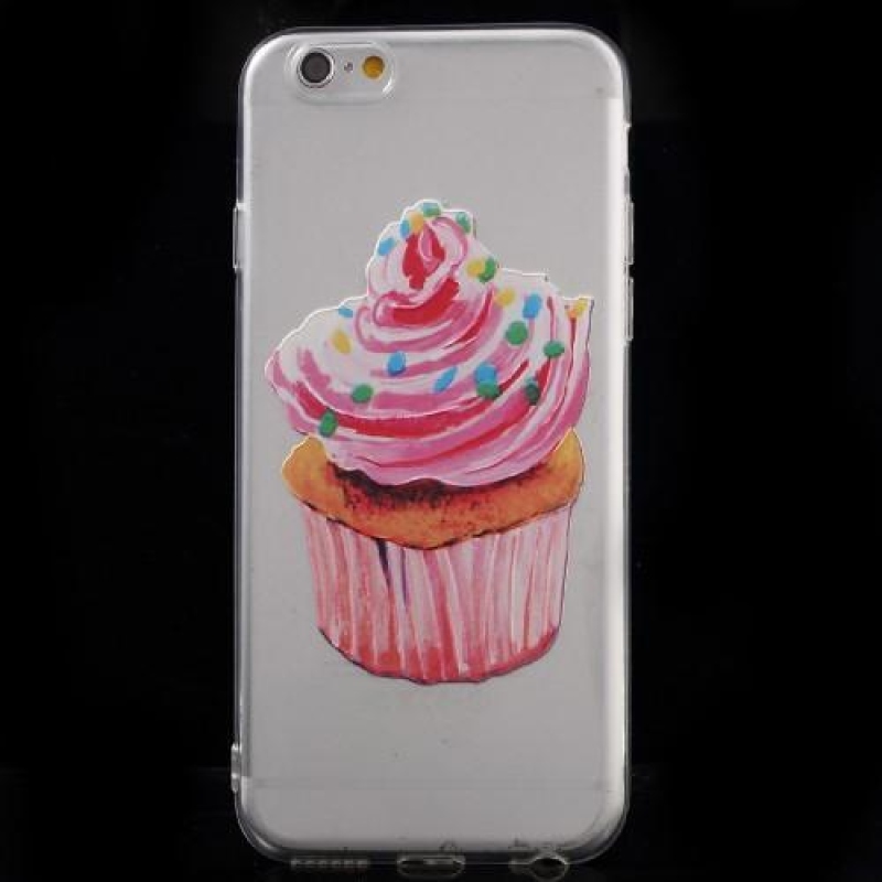 Sweet gélový obal na iPhone 6s a 6 -muffin